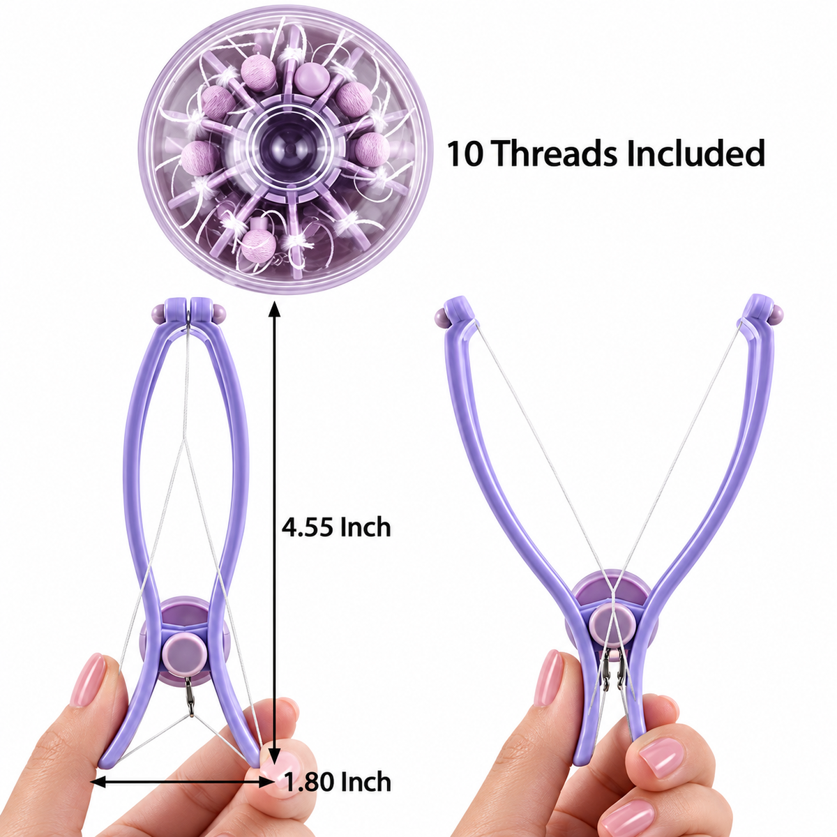 Silpne™ Face & Body Hair Threader – Professional Hair Removal at Home